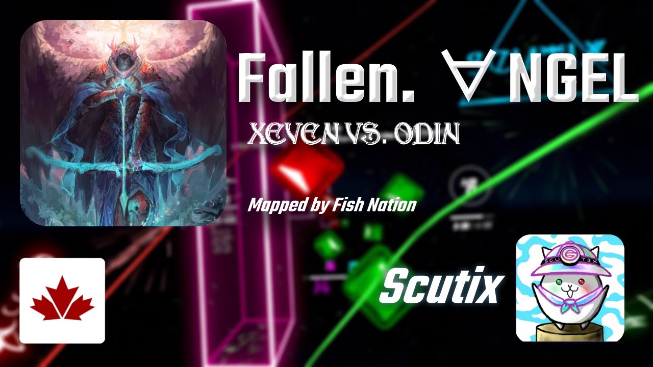 Beat Saber | Scutix | Fallen. ∀NGEL [Ex+] FC, 95.55%, #3 Global (SS), 575.43pp