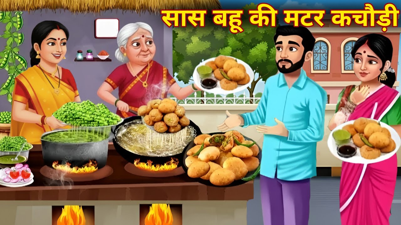 सास बहू की मटर कचौड़ी | Matar Ki Kachori | Saas Bahu Ki Kahani | Moral Stories in Hindi | Sasural