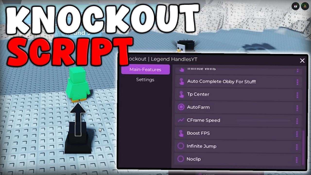 [🧊UPDATE] Roblox Knockout Script Auto Win, Auto Farm, Infinite Ice Pastebin 2026