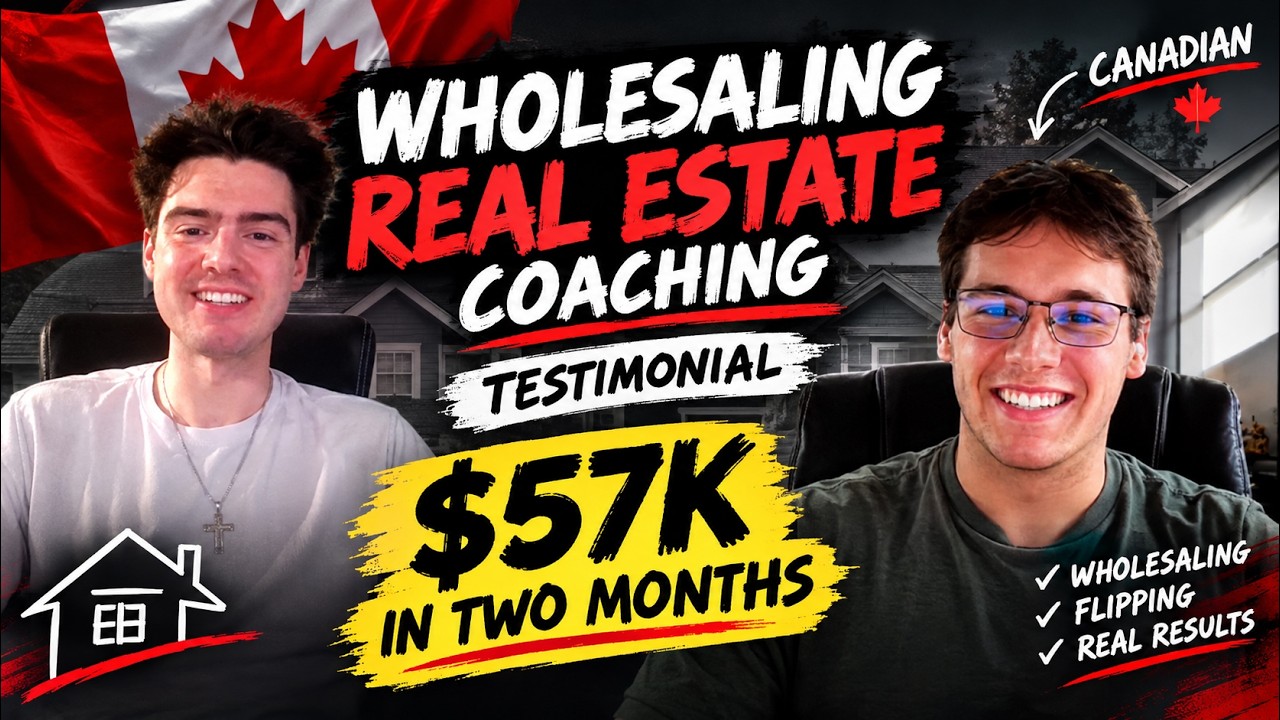 How Teo Made $60K in 2 Months Wholesaling Real Estate in Canada