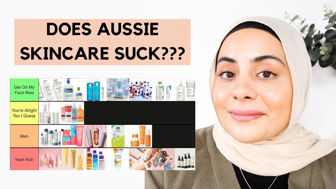 Ranking The BEST & WORST Aussie Skin Care Brands | Razia Moe