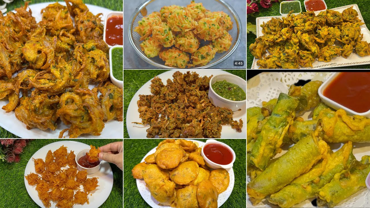 7 Easy ,Tasty and Budget Friendly Pakora Recipe for 7 Days/Iftar Special Crispy Tasty Pakora Recipe