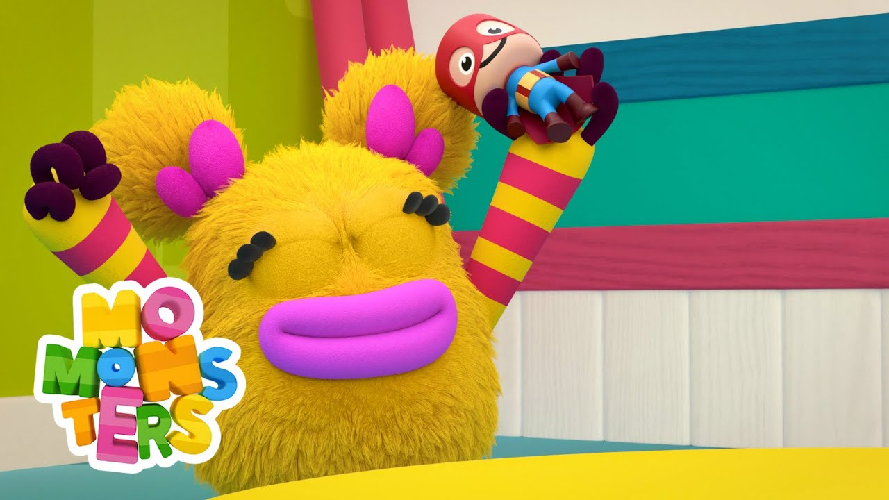 Muñecos| Momonsters dibujos para aprender