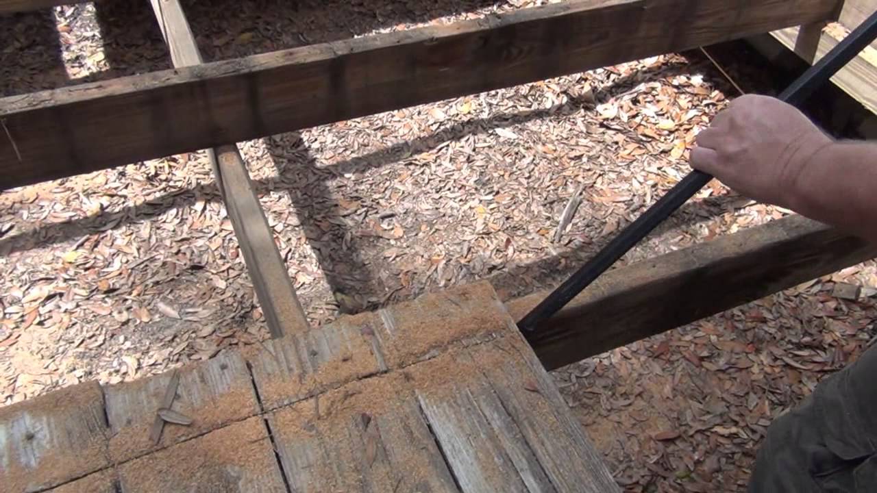 Rebuilding A Deck Part 1