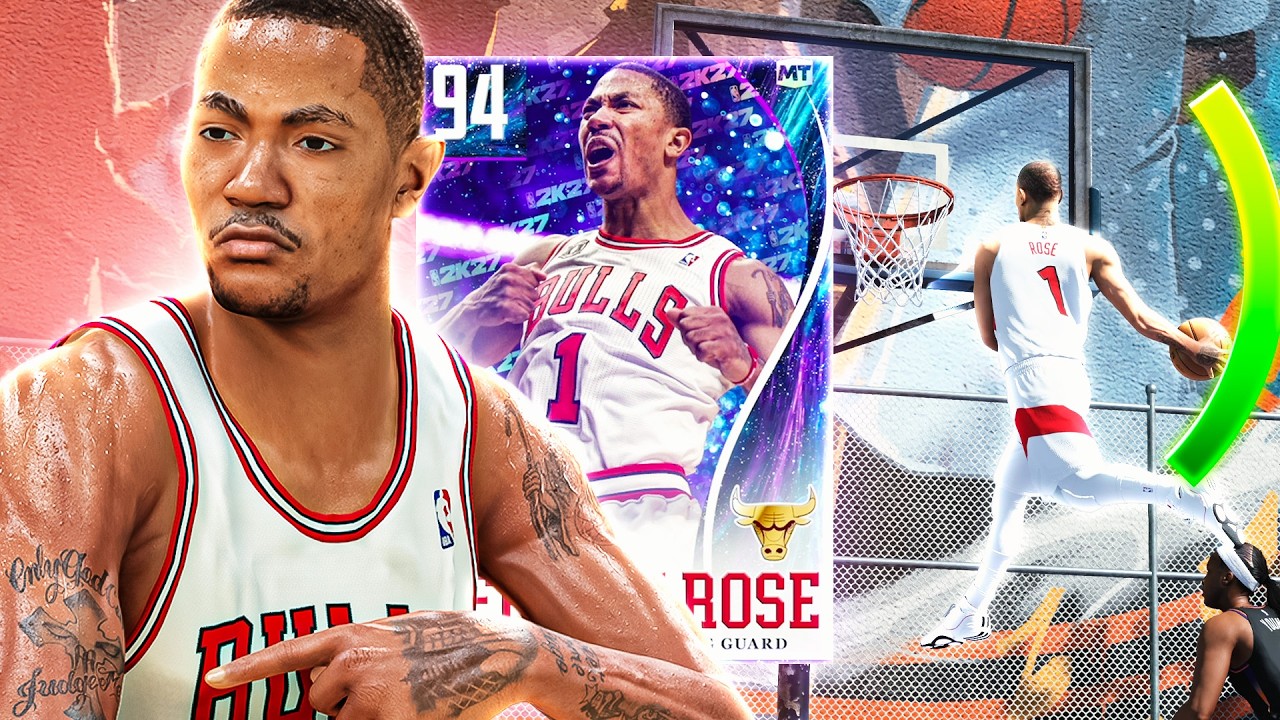 Темная материя Деррика Роуза несправедлива в NBA 2K27