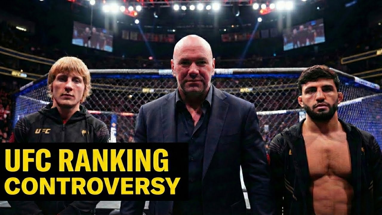 UFC Ranking Controversy — Dana White reacts