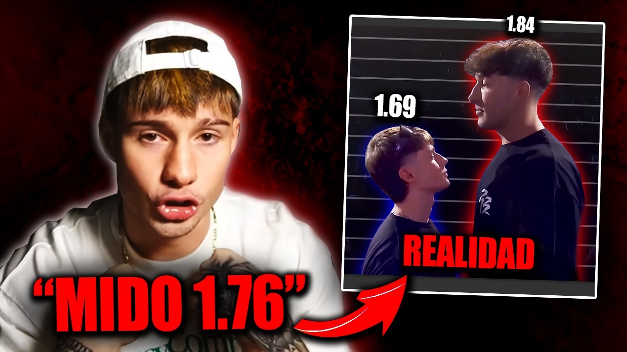 LOS STREAMERS INSEGUROS QUE MIENTEN SOBRE SU ALTURA.