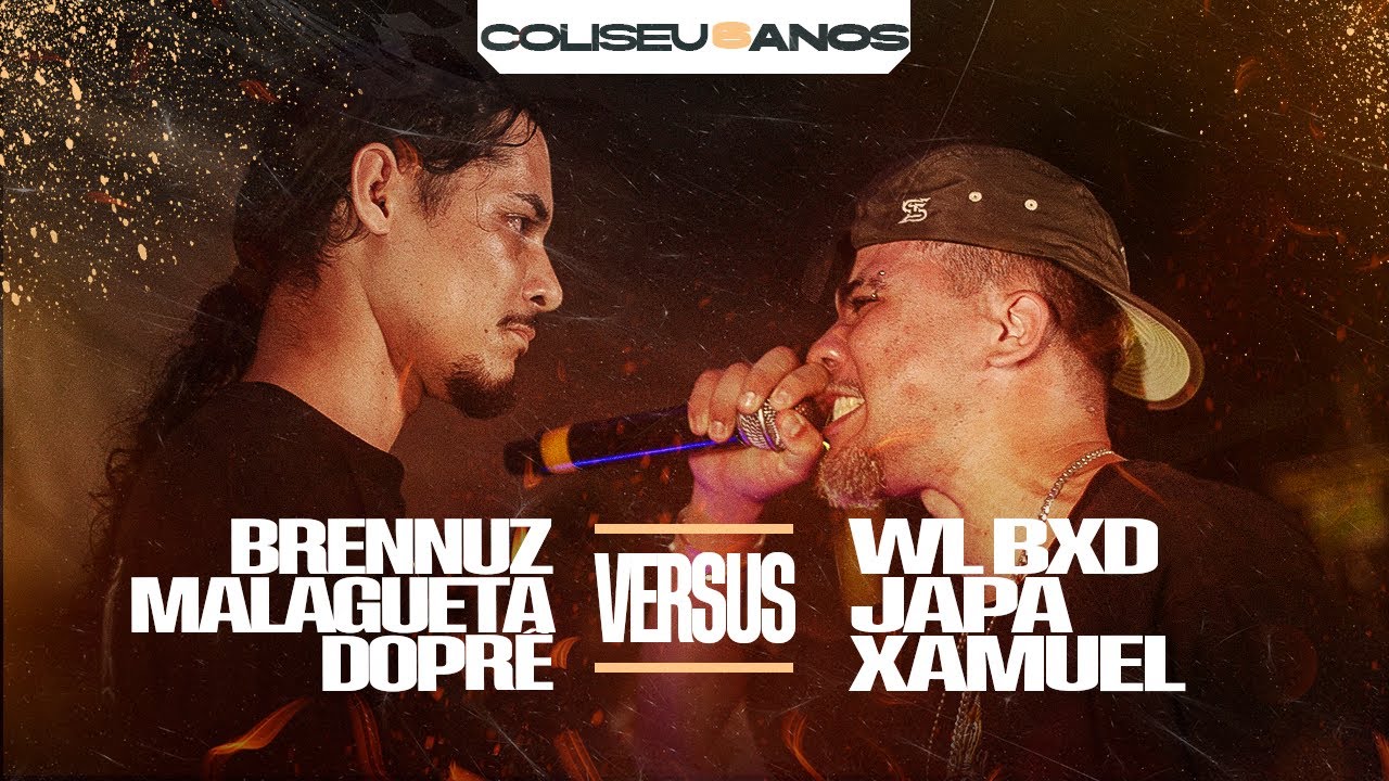 🔥🔥 BRENNUZ (SP), MALAGUETA E DOPR&Ecirc; (SP) X WL BXD, XAMUEL (RS) E JAPA (BA) - 2&ordf; FASE - 6 ANOS COLISEU