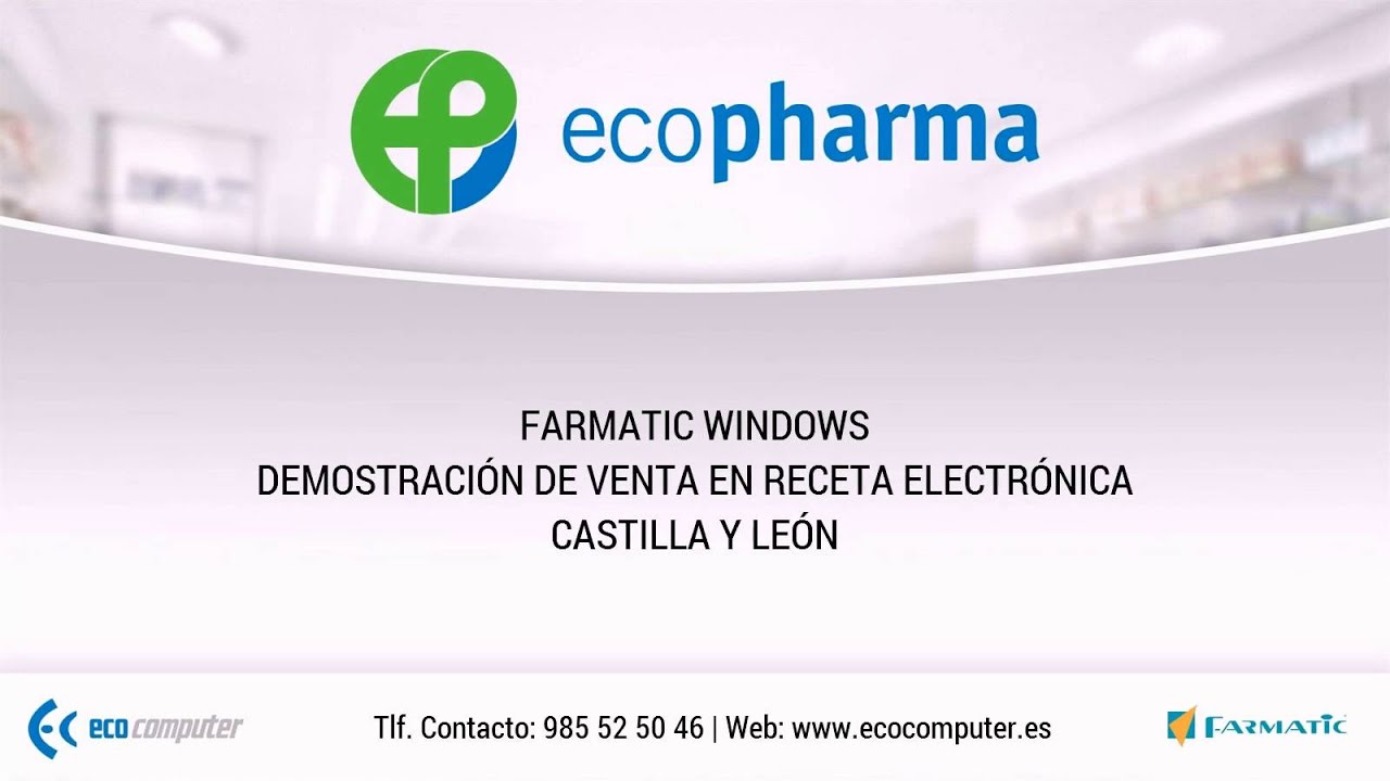 Venta de ejemplo de receta electrónica en Farmatic