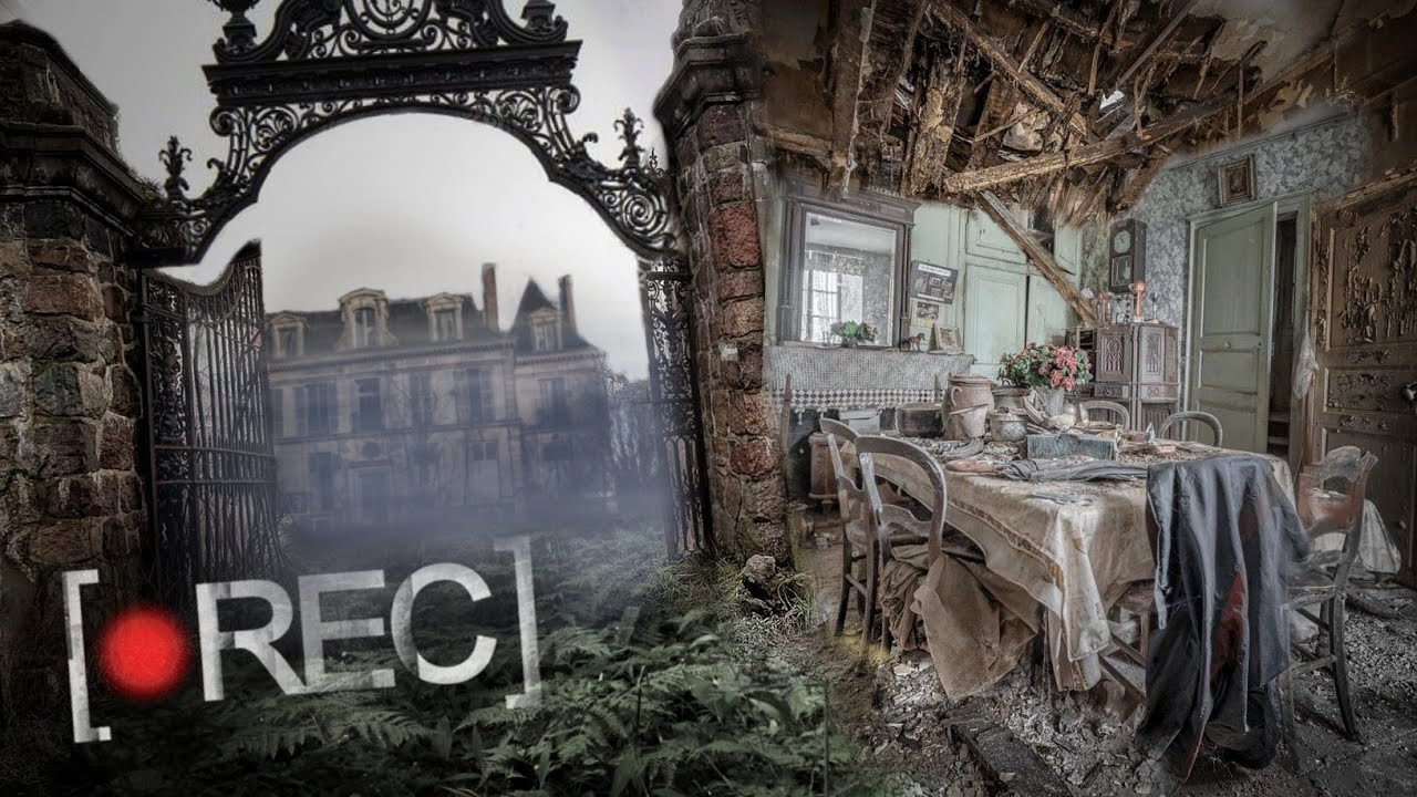 ABANDONNÉ DEPUIS 45ANS ce manoir est complet (ON EST LES PREMIERS A Y ENTRER)