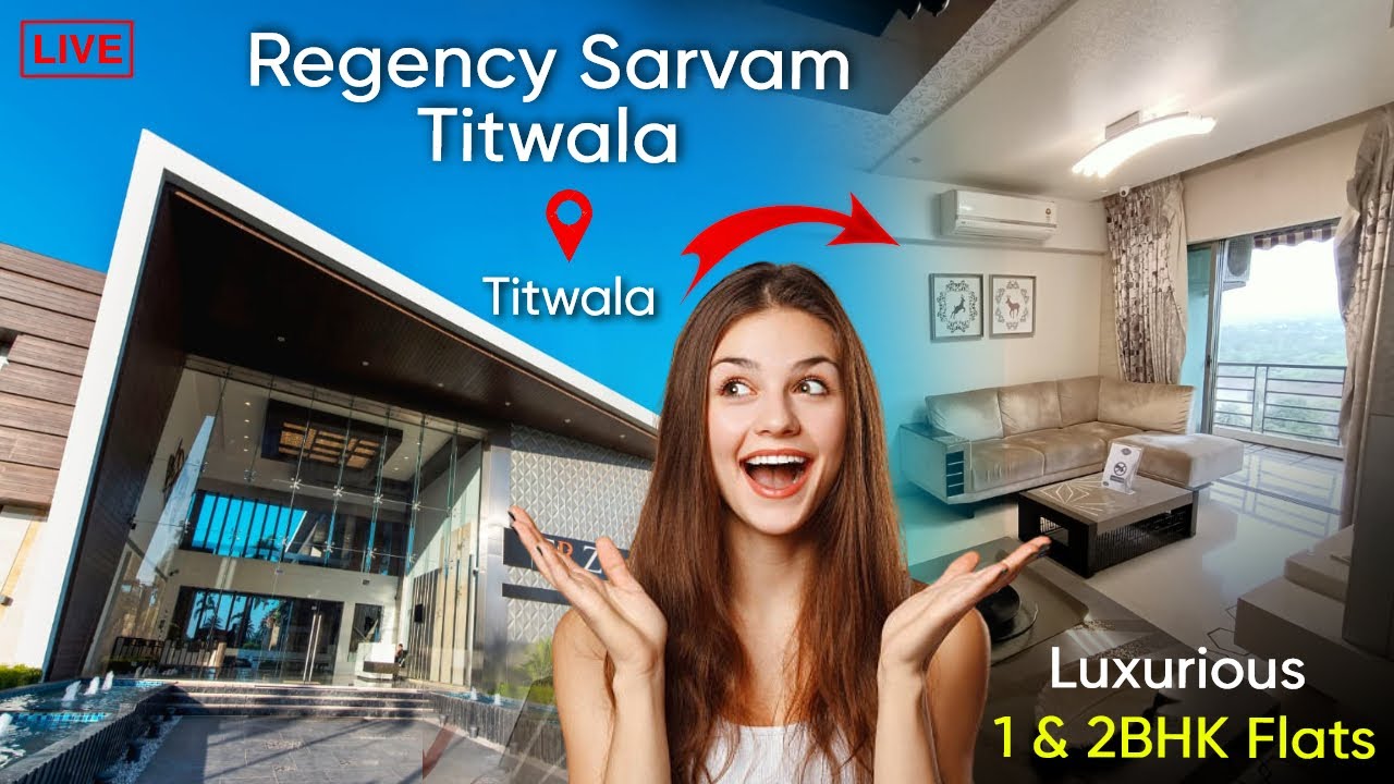 Regency Sarvam Titwala🏡🔥| Best Flats in Titwala | Luxurious 1 & 2BHK Flats | Full Flat Tour & Review