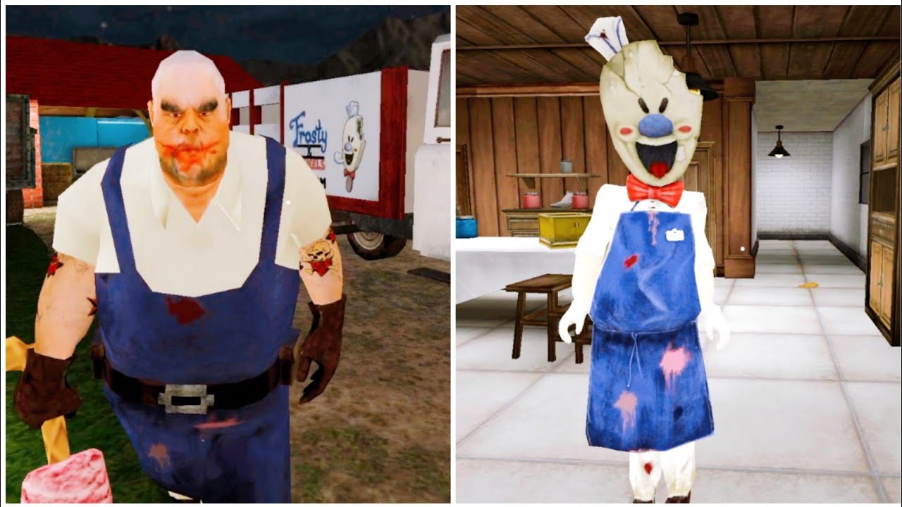 Mr Meat Ice Scream 6 Mod Vs Ice Scream 6 Full Gameplay