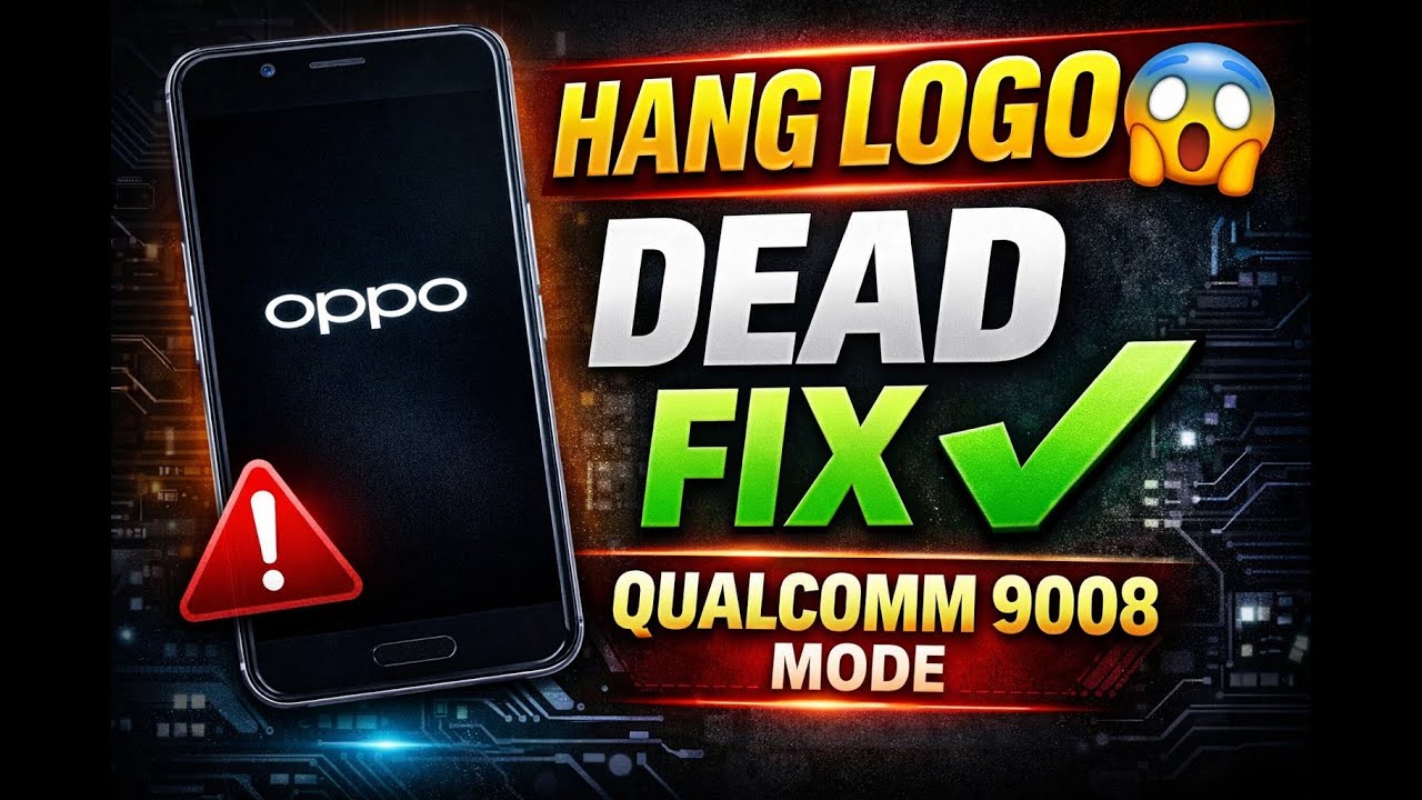 OPPO A57 Qualcomm Hang on Logo & Dead Fix | Boot Repair Solution 2026