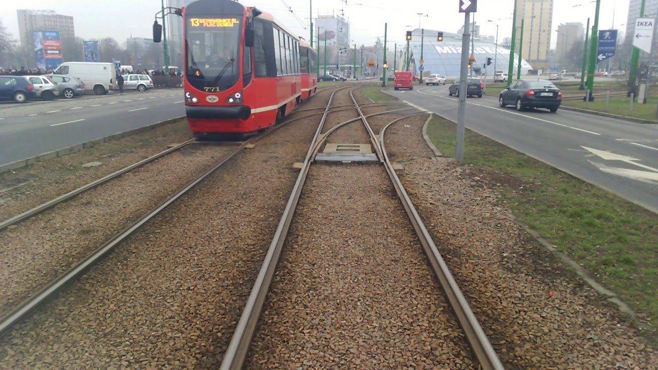 Tramwaje Śląskie linia 33 Słoneczna - Stadion Śl.