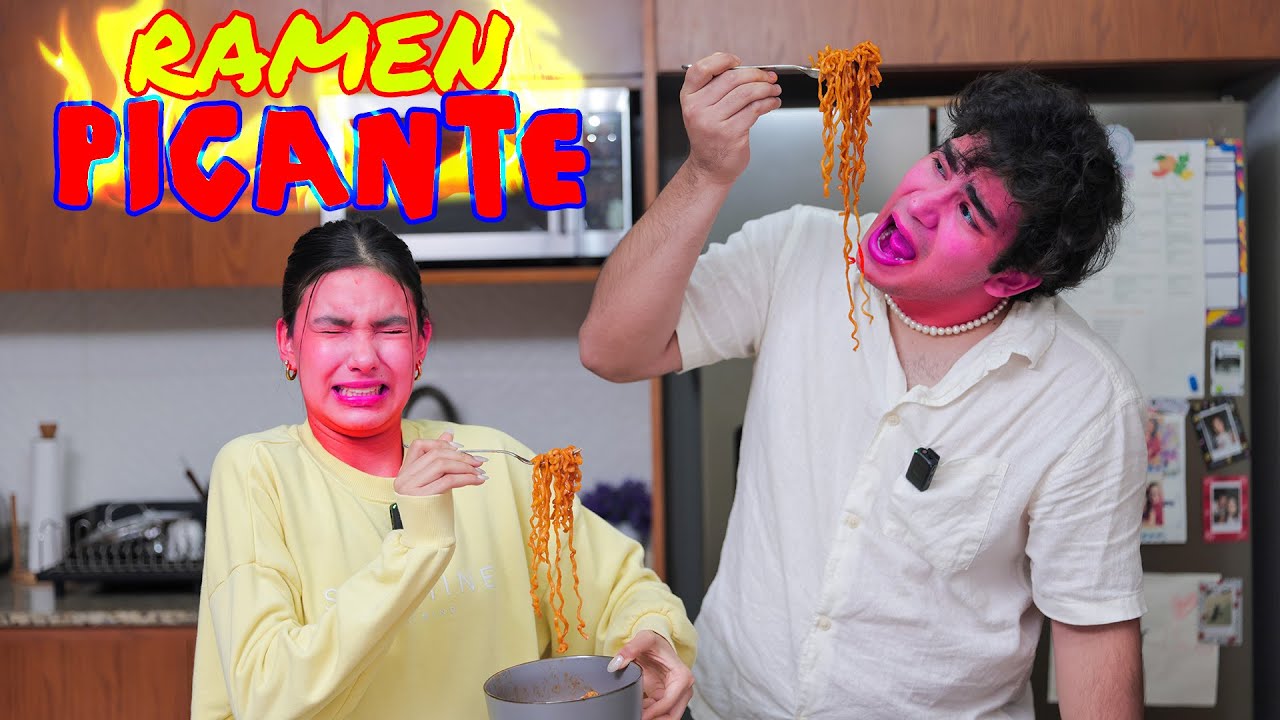 EL RAMEN MAS PICANTE NOS HACE DECIR LA VERDAD | Ana Emilia
