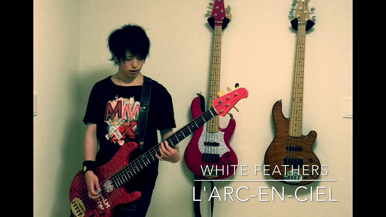 L'Arc-en-Ciel ⇒ White Feathers bass cover【弾いてみた！】