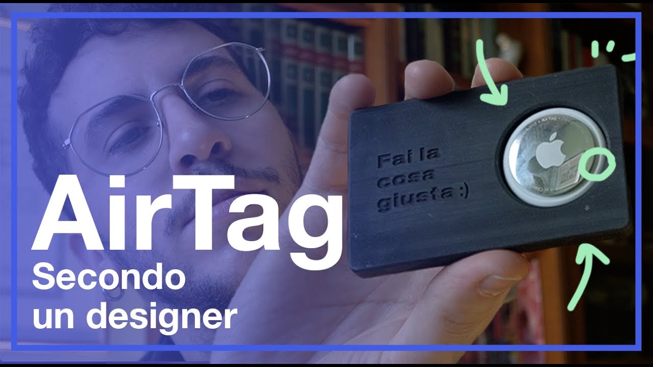 AirTag secondo un designer