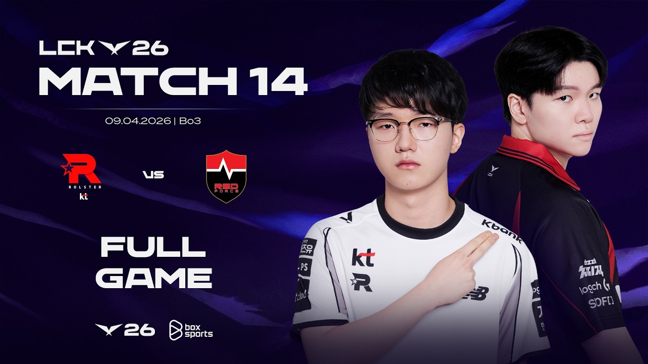 KT vs NS | Full Game 1, 2 | Match 14 | 2026 LCK | 04.09.2026