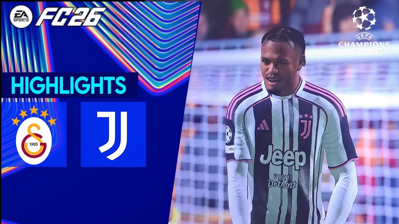 FC 26 Galatasaray-Juventus |Uefa Champions League Play-off