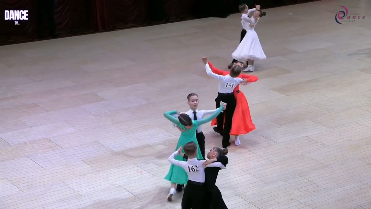 Yelysei Shylov & Sofìya Kulyk JUNIOR Blackpool DANCE FESTIVAL 2023       JUVENILE BALLROOM Final