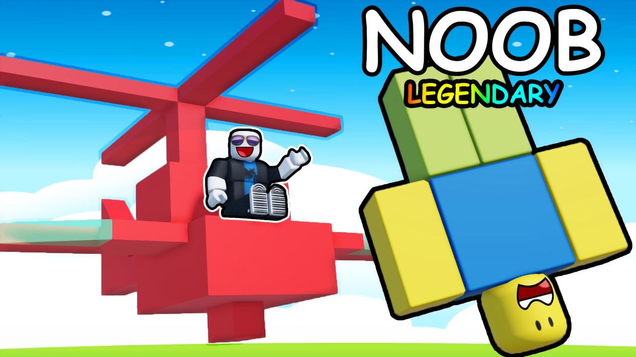 FLYING to SAVE NOOBS in Roblox...