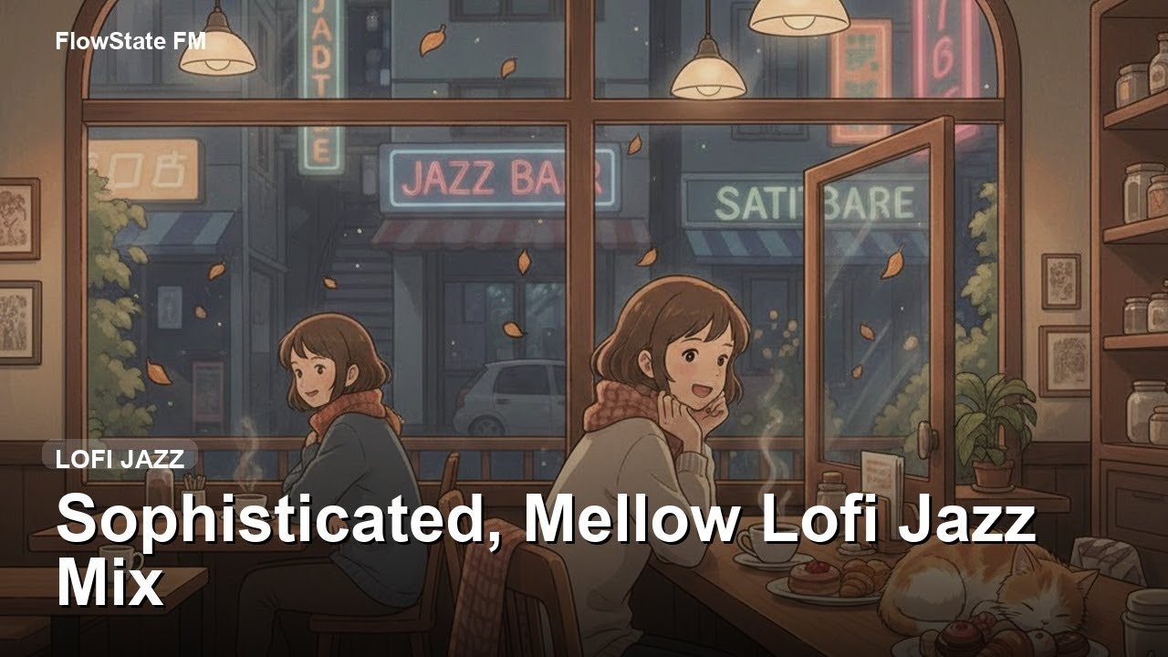 Lofi Jazz BGM Mix для кафе 【42 Min】
