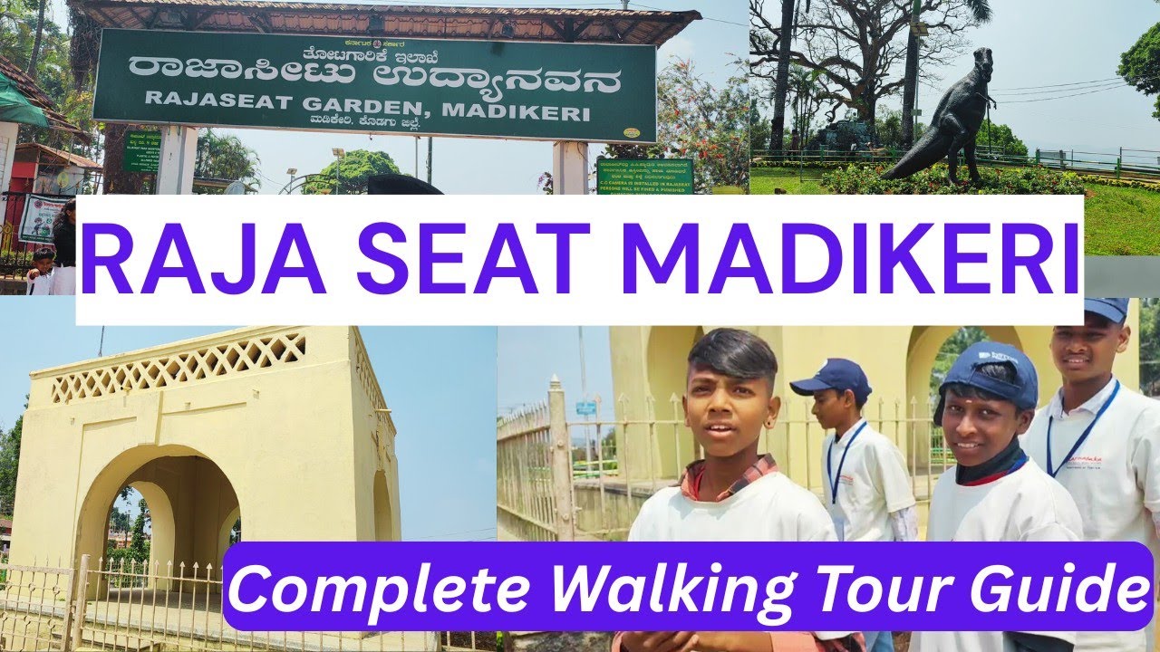 Rajaseat Garden Tour in Madikeri Breathtaking Sunset Views, Photography & Hidden History of Coorg!