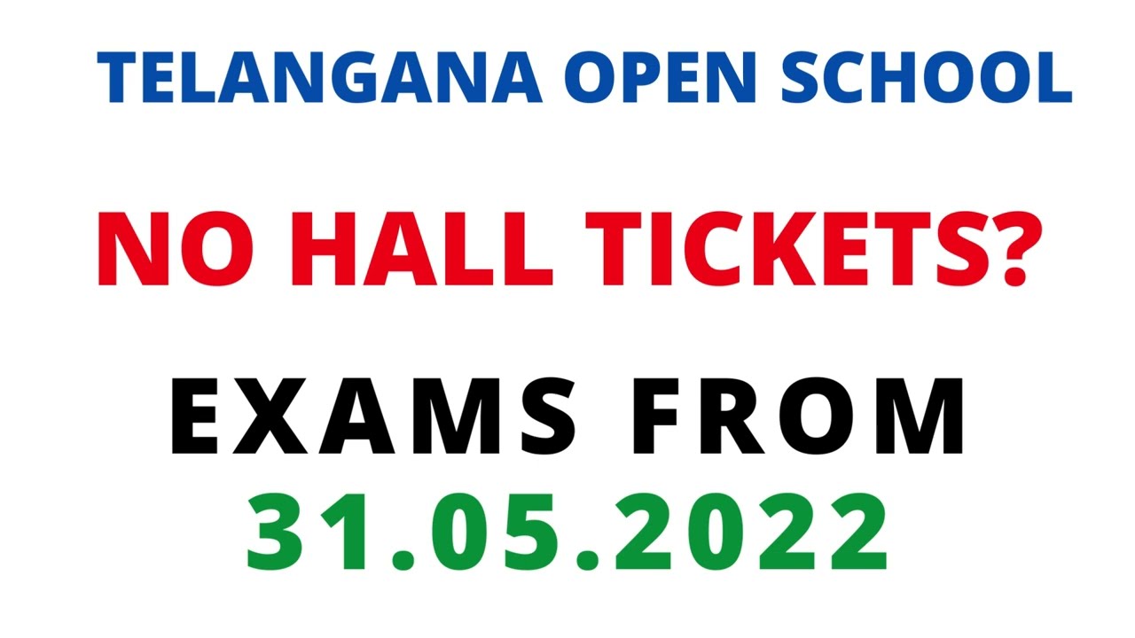 TS Open School Inter Hall Ticket 2022, Open Inter Hall Ticket 2022 Download,TSOpen 10th Hall Tickets