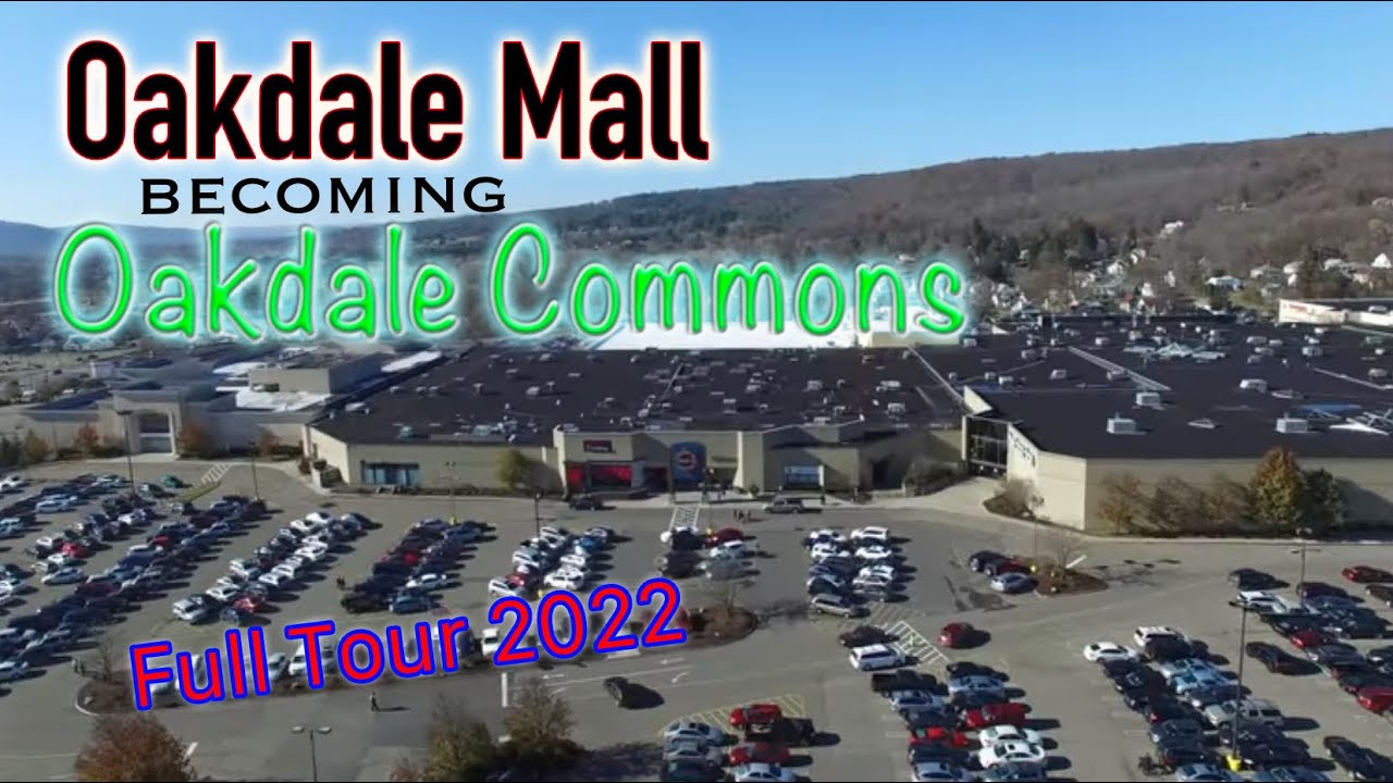 Oakdale Mall soon to be Oakdale Commons - Current State of the Mall before Renovations April 2022