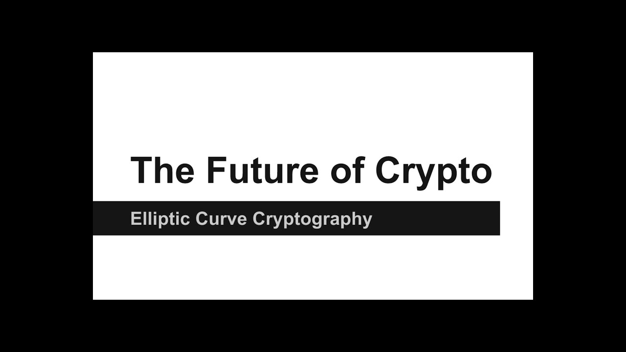 Elliptic Curve Cryptography (EEC) - Nick Gonella