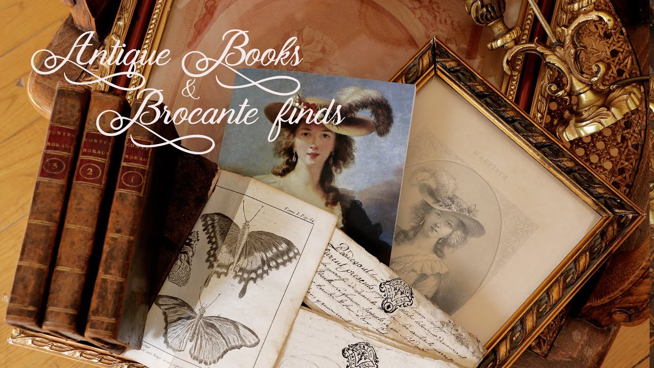 French  Antique books and Brocante Finds - Spring 2022