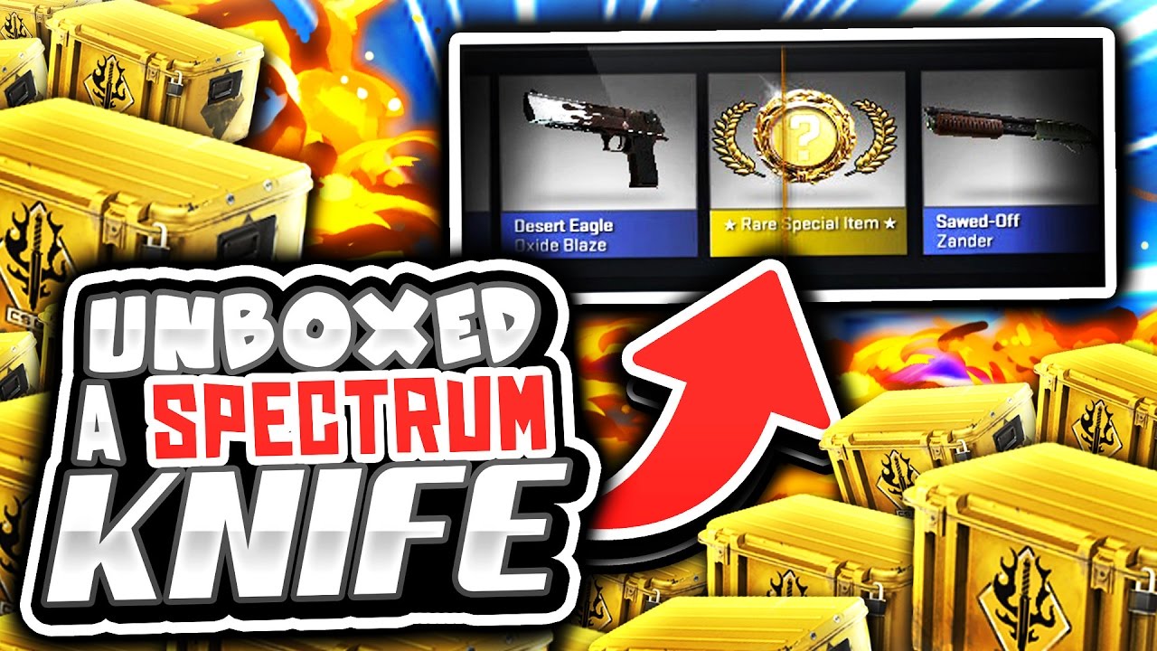 FINALLY UNBOXED A SPECTRUM KNIFE! (Spectrum Case Knife Unboxing)