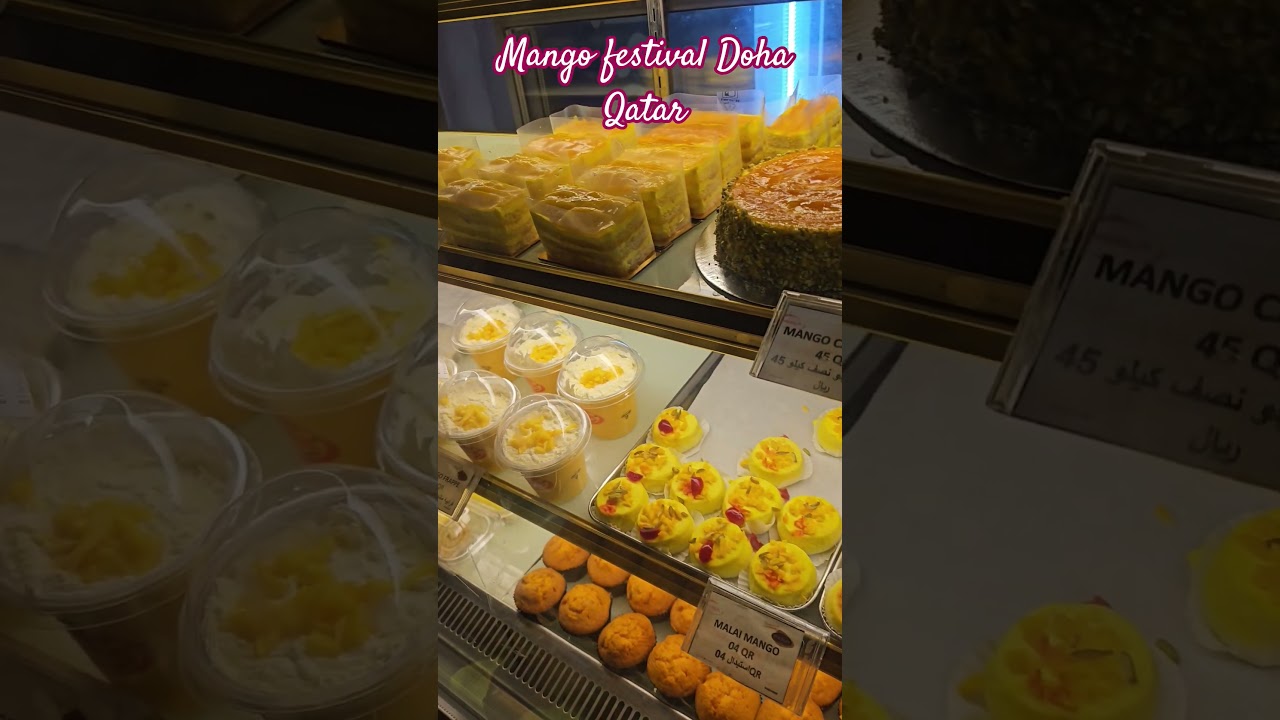 Mango Festival in Doha 🍋🥭 Souq waqif | 100+ Varieties! #MangoFestival #DohaDiaries #Shorts