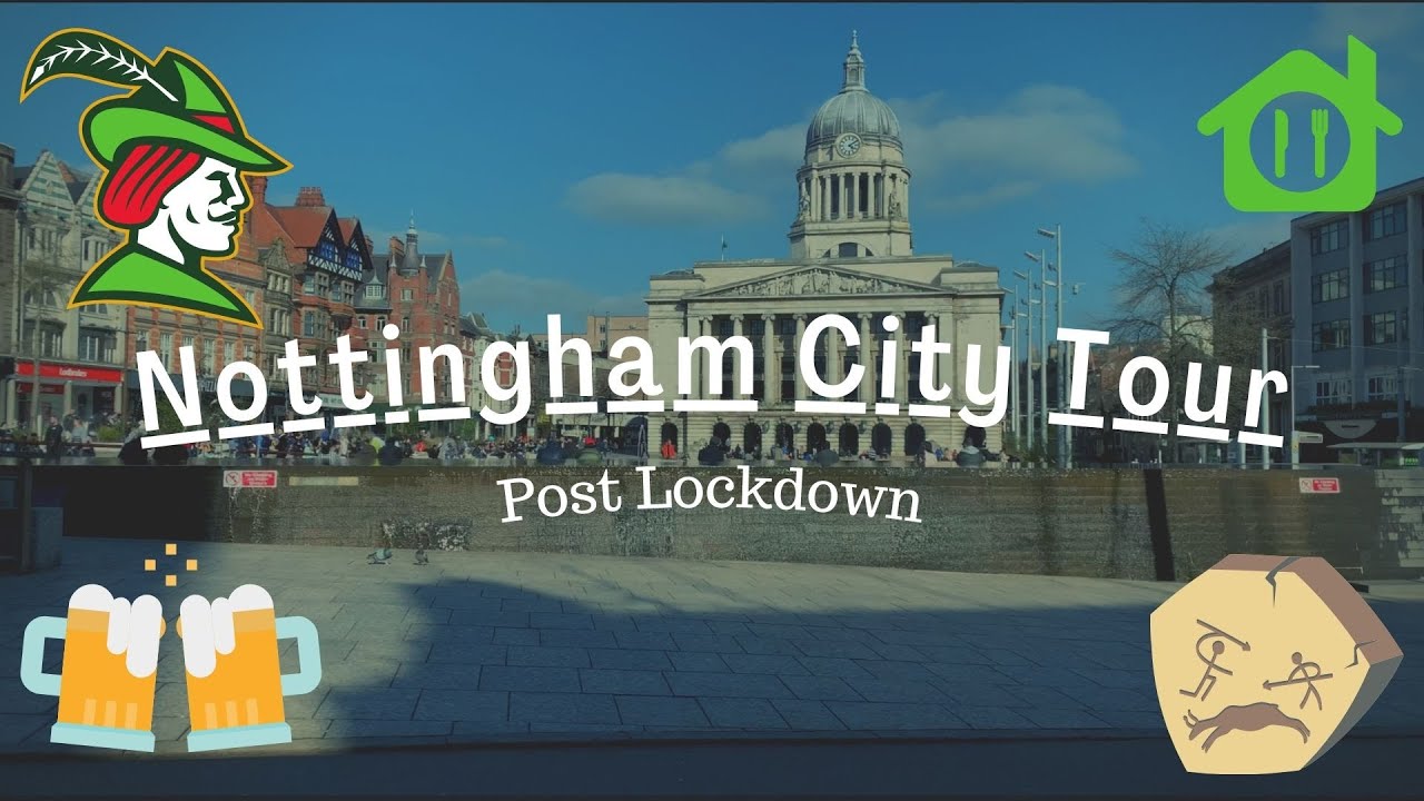 A Walk around Nottingham 2021[4K] | Nottingham Trent University | Vita Student