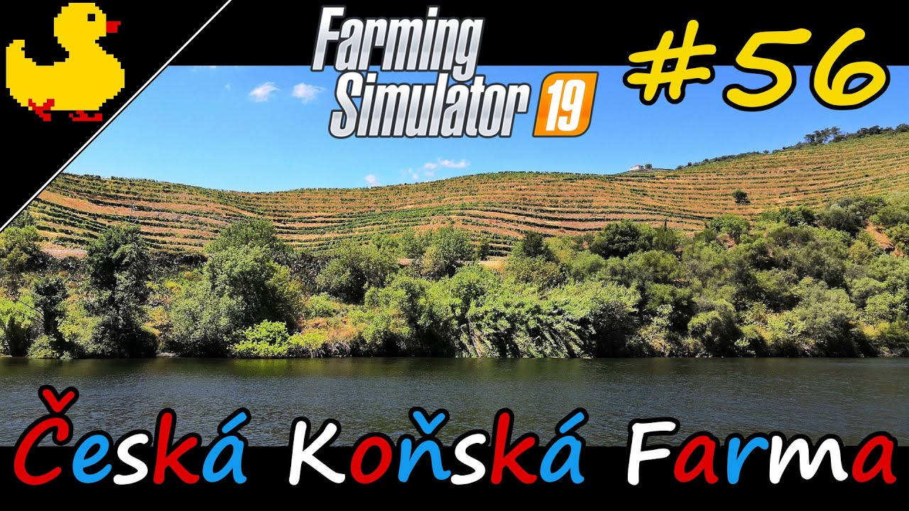 Vlastní jezírko u vinice🍇 - Farming Simulator 19 CZ #56