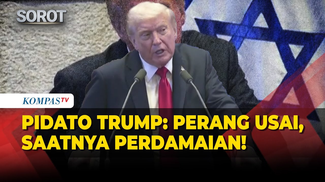 [Full Terjemahan] Donald Trump di Knesset: Perang Usai, Saatnya Perdamaian Baru di Timur Tengah