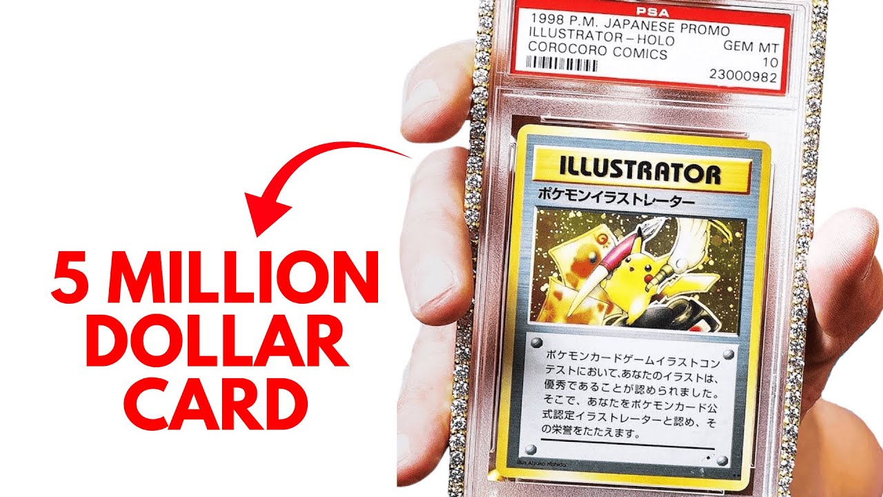 Каждая карта Pokémon, проданная более чем за 100 000 долларов