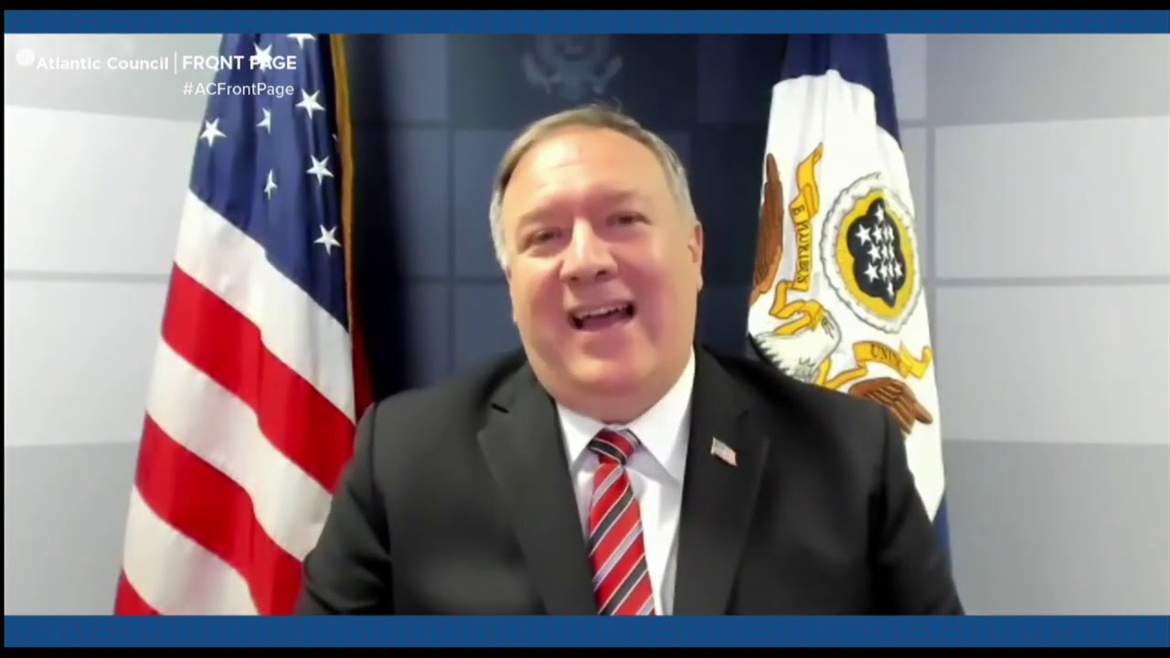 Secretary Pompeo Participates in a Conversation with Atlantic Council President Kempe
