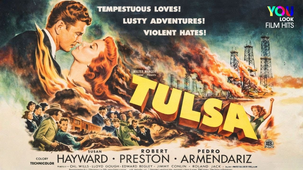 Tulsa (1949) | Classic Drama | Full Movie | Susan Hayward