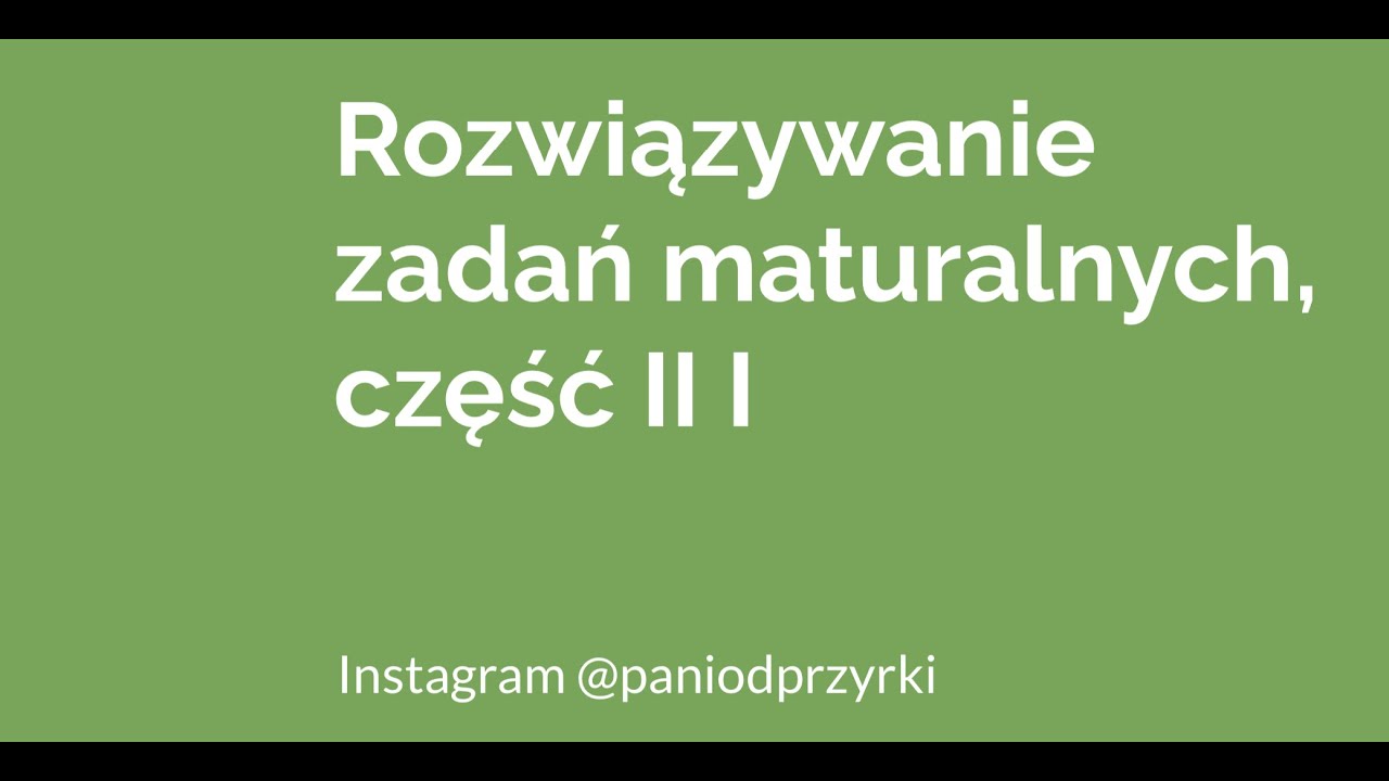 Rozwiązywanie zadań maturalnych z genetyki, biotechnologii, ekologii i ewolucji