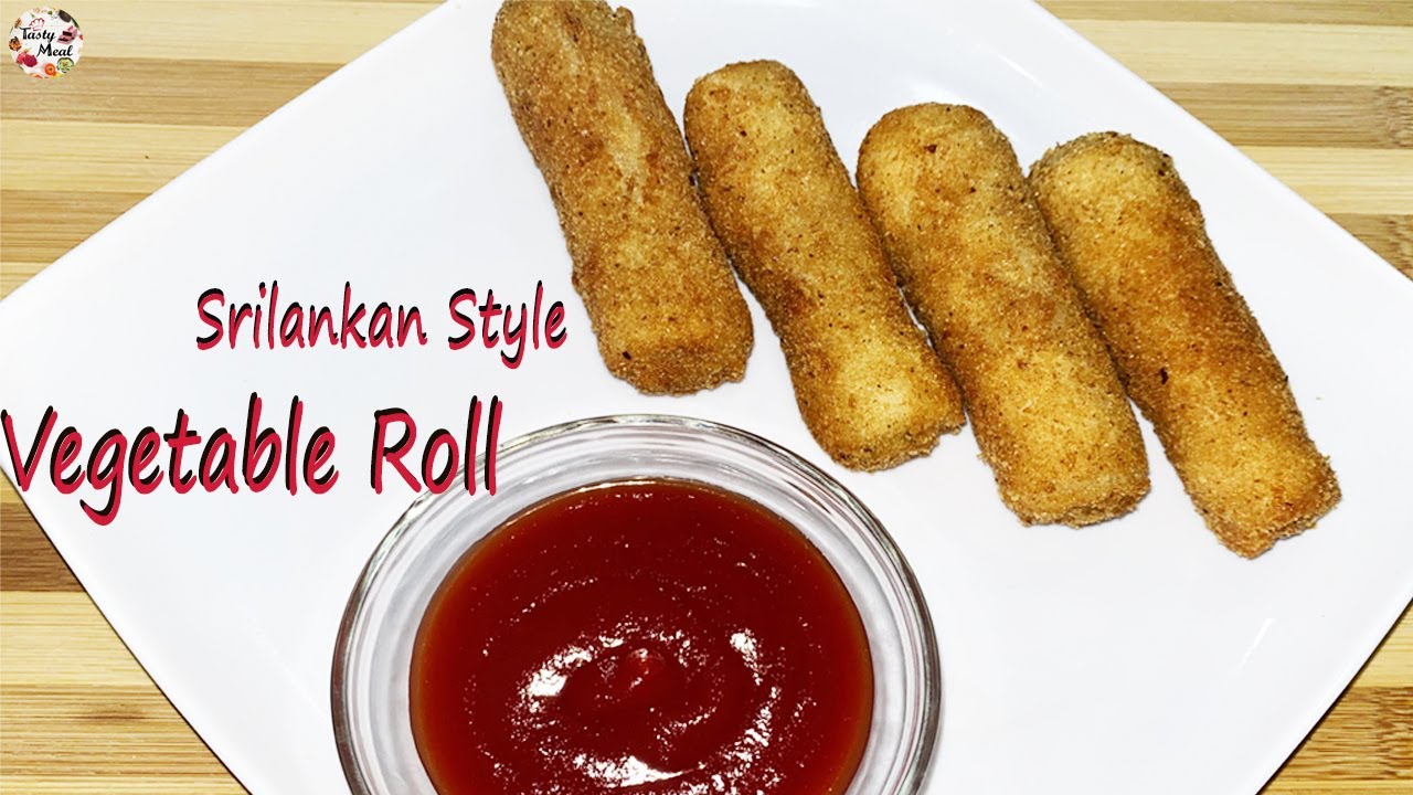 Srilankan style Vegetable Rolls/ Home made veg rolls