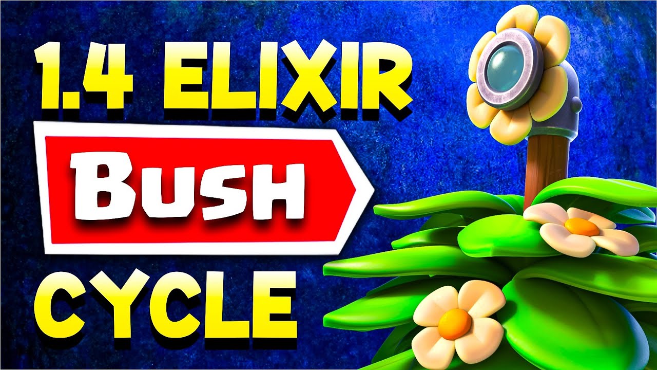 1.4 Elixir FASTEST Deck in Clash Royale!!!