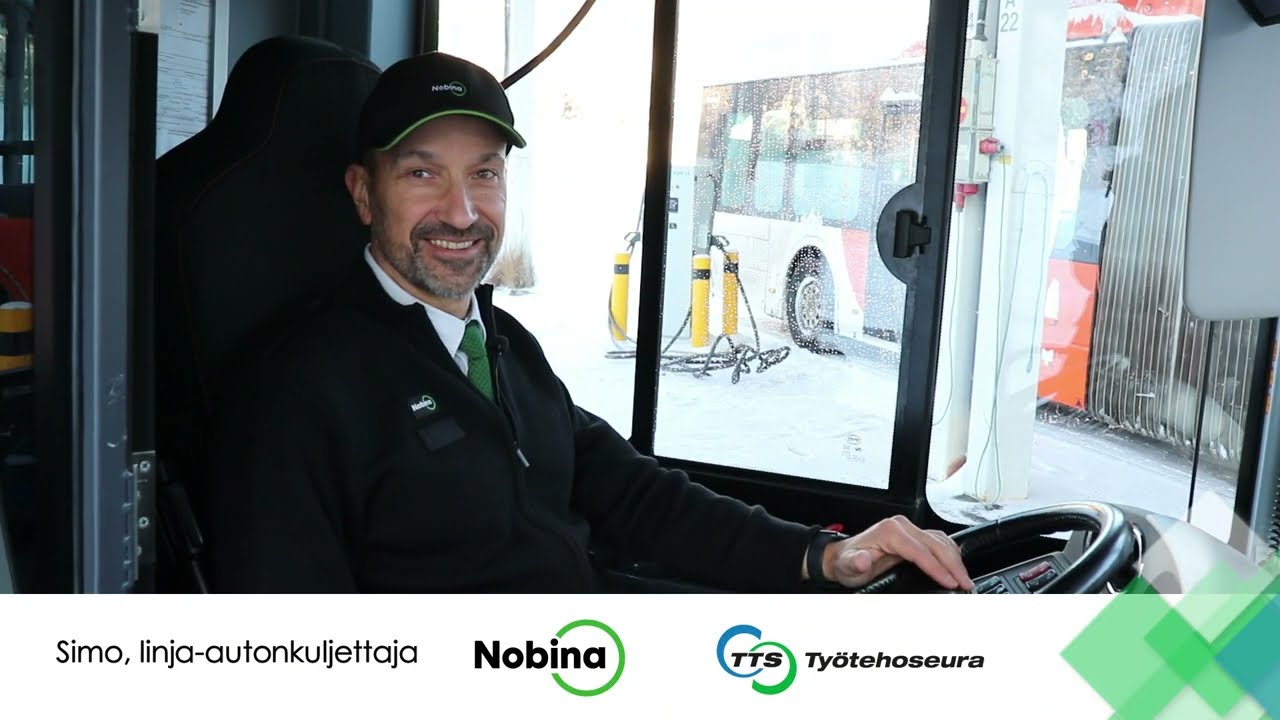 Oppisopimuksella linja-autonkuljettajaksi Nobinalle