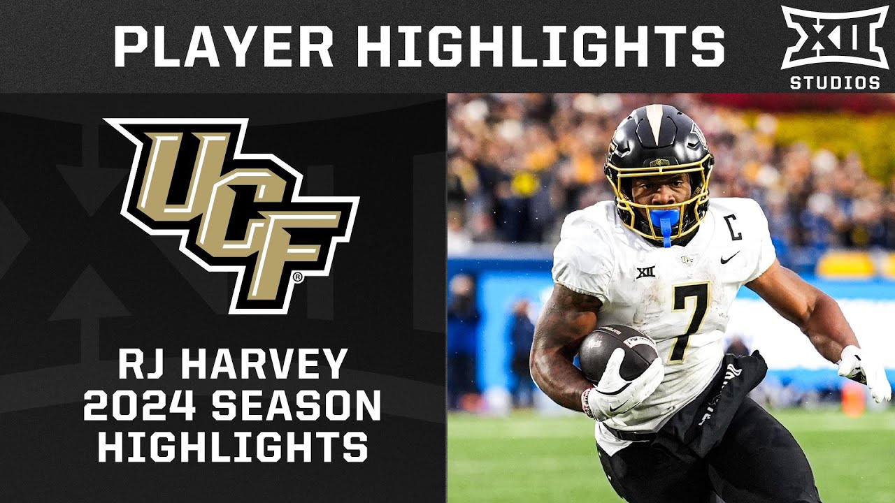 RJ Harvey 2024 Regular Season Highlights | 2024 Big 12 Football
