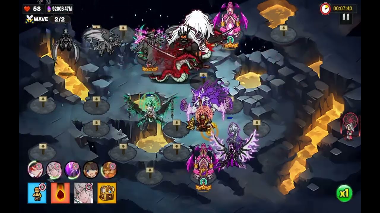 Gold Tower Defence Guild War season12 #goldtowerdefence #gtd #guildwar #bambootower #blossomtower