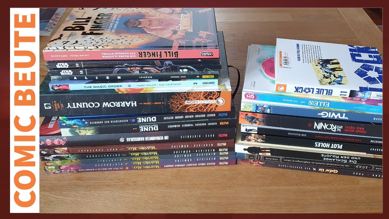 Comic Beute 35 | Alien, Dune, Plot Holes, Bill Finger, The Last Ronin, Twig, 1629 & Gewinnspiel
