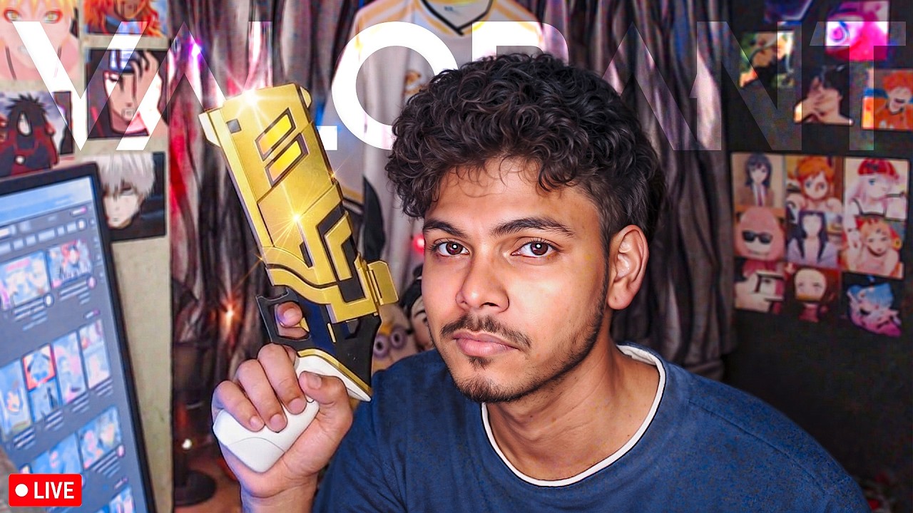🔴Mentally stressed but aim so blessed | Valorant Rank Q'S Live ...