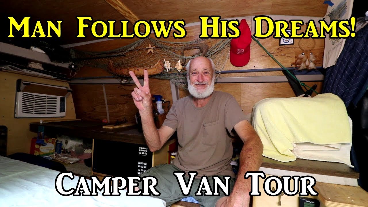 #VanTour - Man Follows His Dreams! - #VanLife