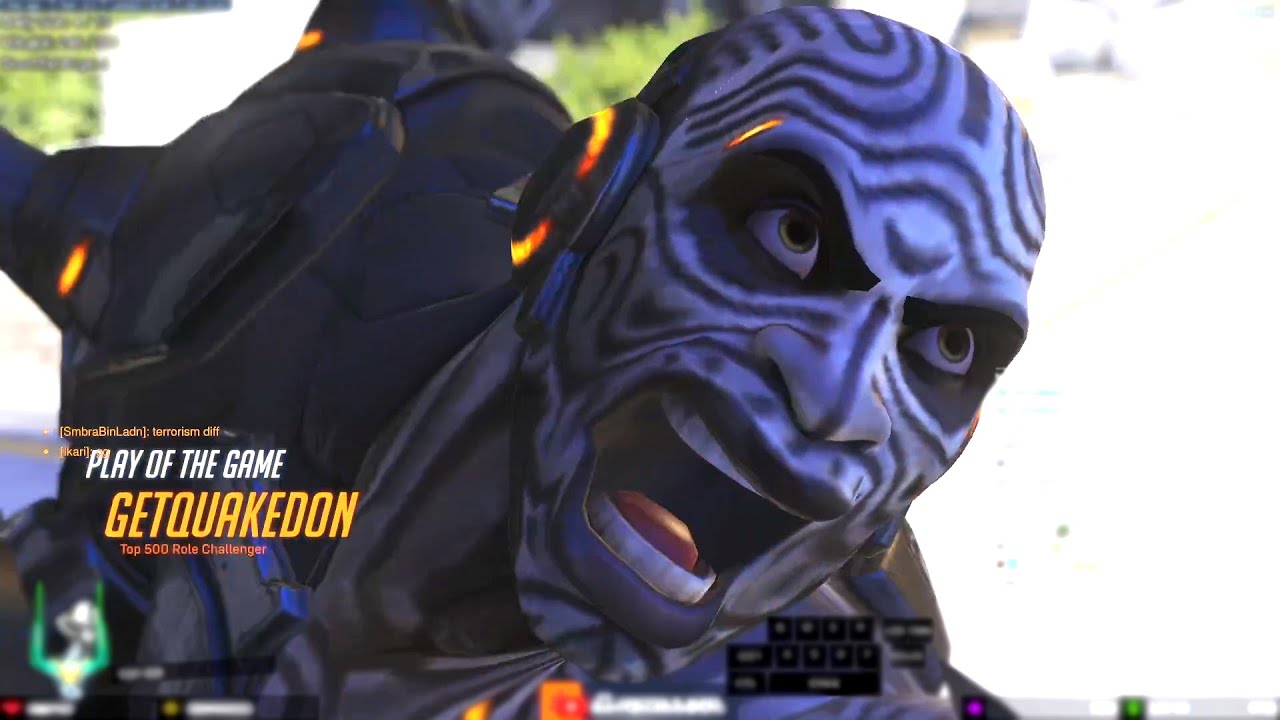 GETQUAKEDON RANK 40 DOOMFIST ONE TRICK - POTG! OVERWATCH 2 TOP 500 SEASON 6