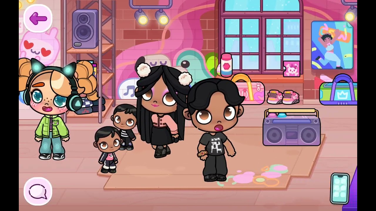 Familia morena avatar World 